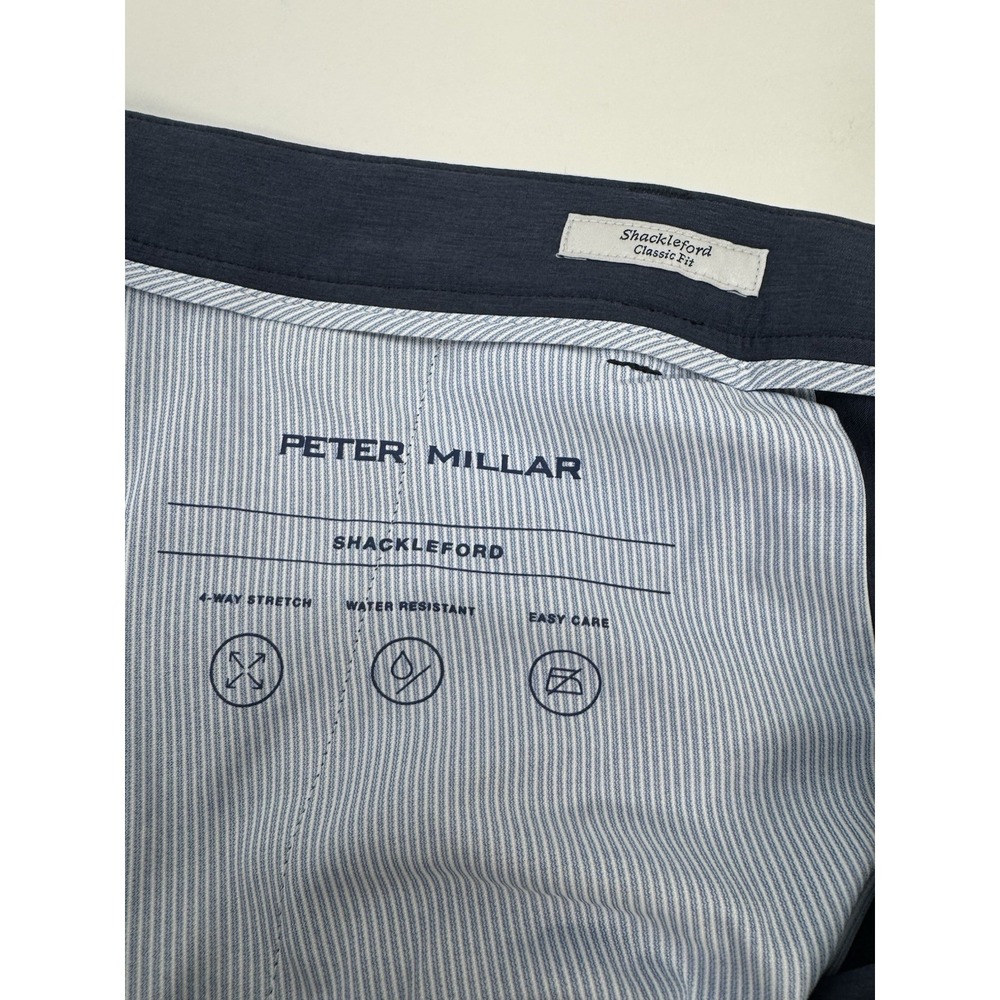 NWT Peter Millar Shackleford Hybrid Golf Swim Shorts Navy Blue Men's Size 40 - Picture 6 of 10
